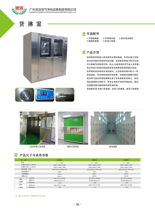 風(fēng)淋通道構(gòu)造特點(diǎn)